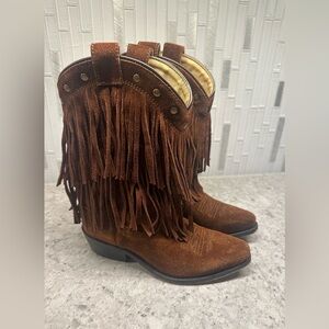 Suede Cowgirl boots